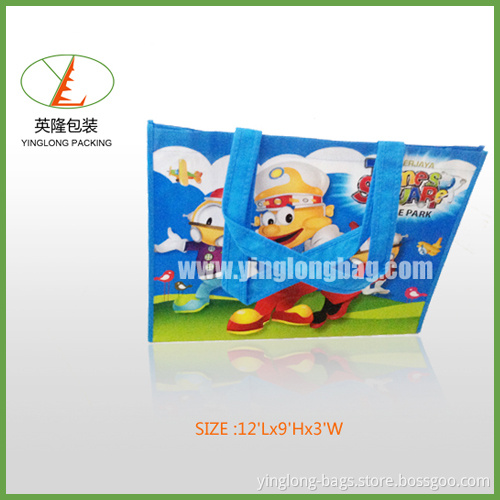 Eco-Friendly Non Woven with Lamination Hand Bags (YLNWB-0004)